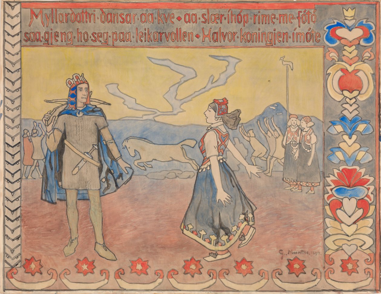 Die Müllerstochter de Gerhard Munthe