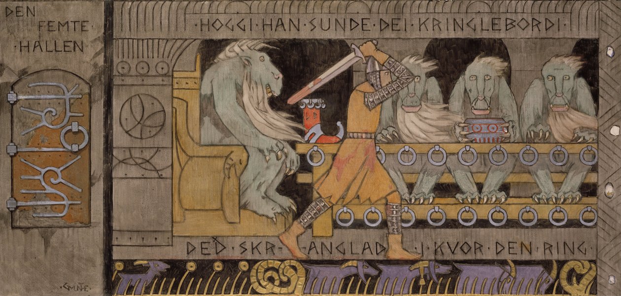 El quinto salón de Gerhard Munthe