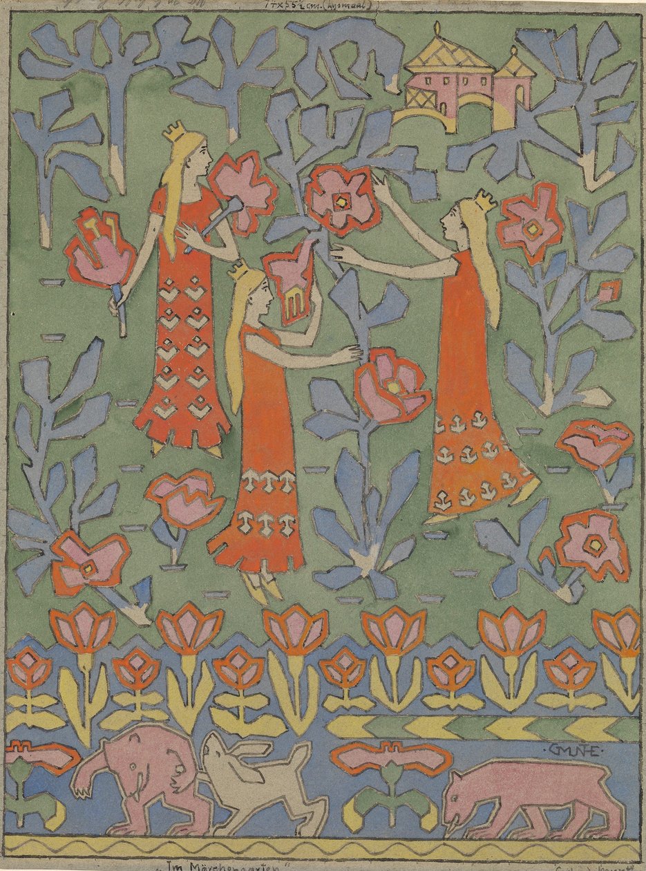 Tres princesas de Gerhard Munthe