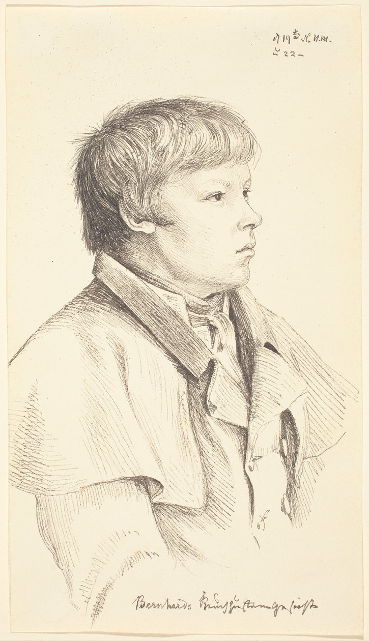 La cara de la tos ferina de Bernhard de Gerhard Wilhelm von Reutern