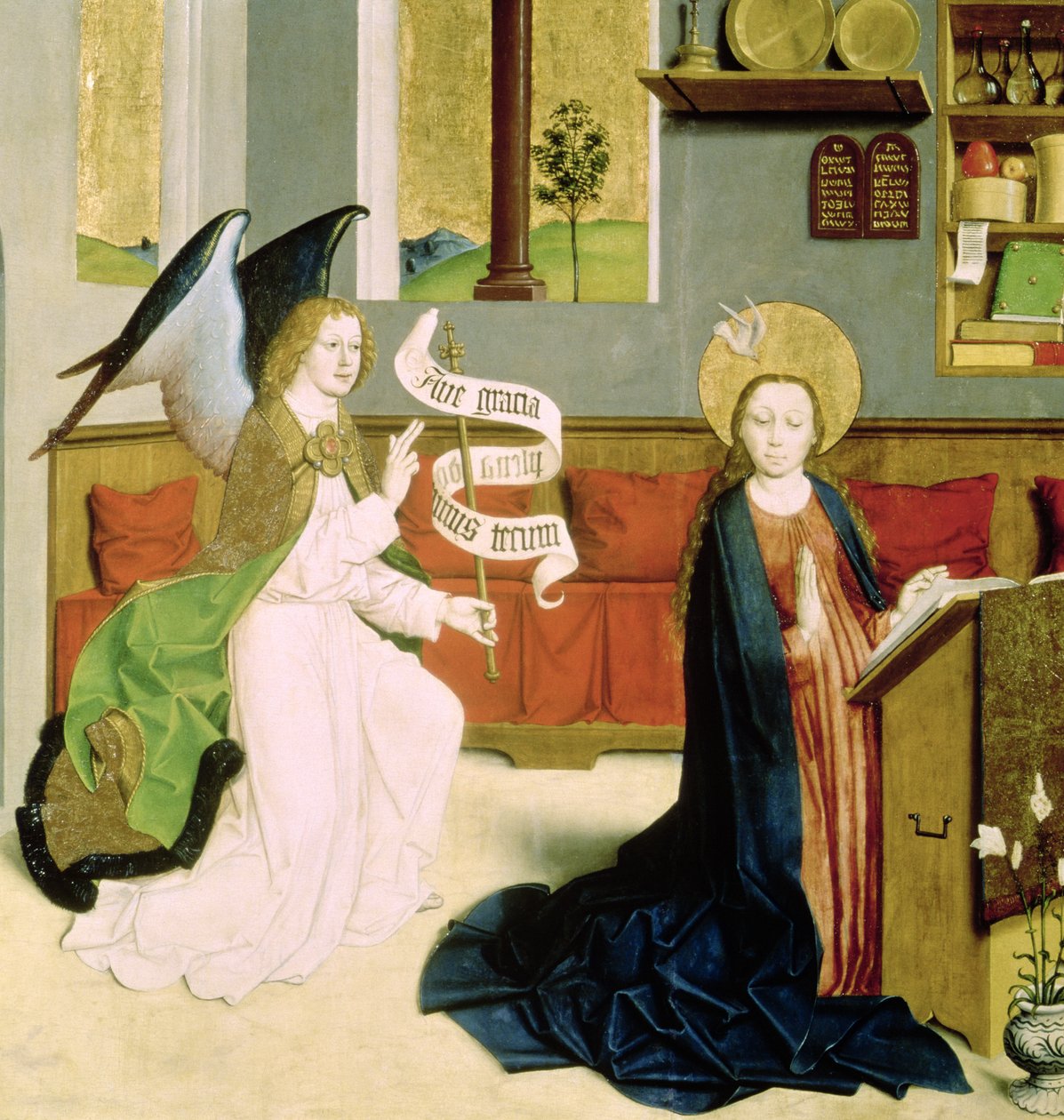 Anunciación, c.1470-80 de German School