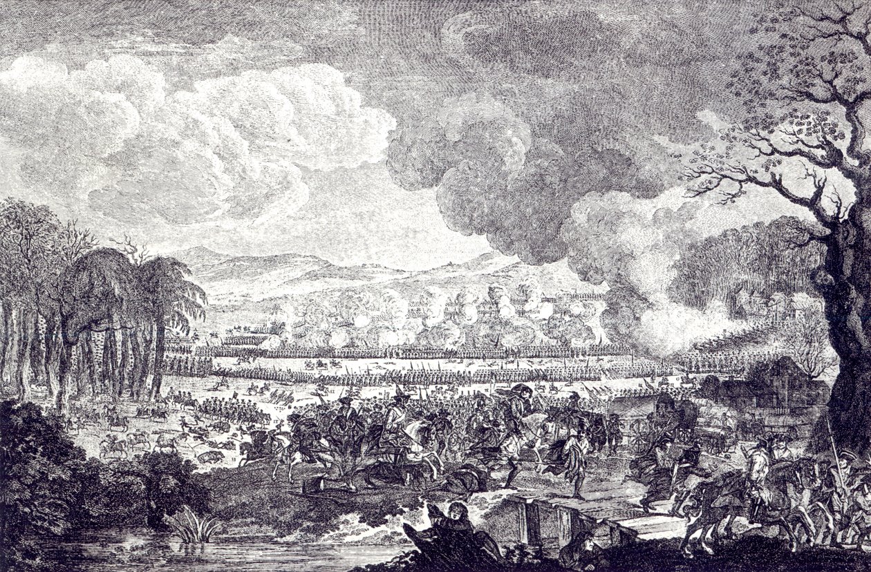Batalla de Rossbach, 5 de noviembre de 1757 de German School