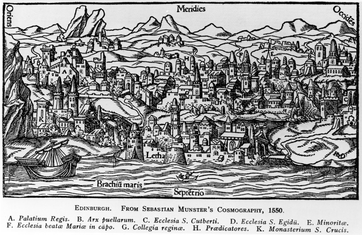 Edimburgo, ilustración de 
