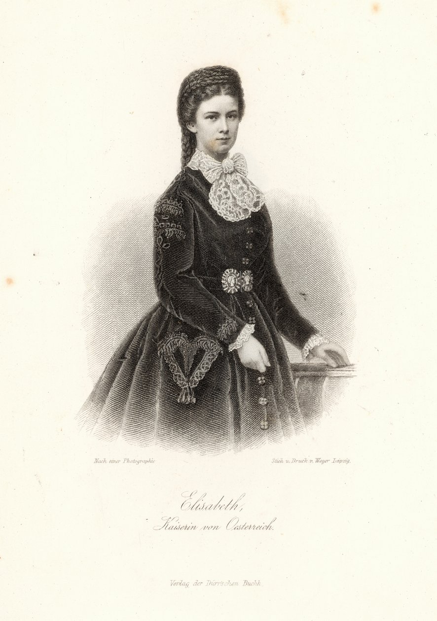 Emperatriz Isabel de Austria (1837-98) en la 