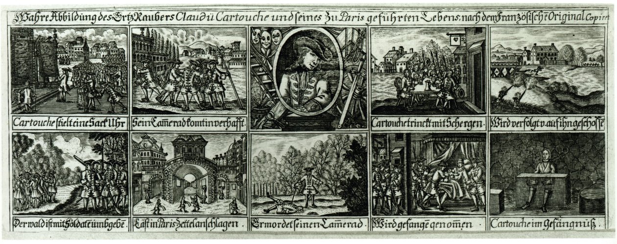 Hazañas de Cartouche de German School