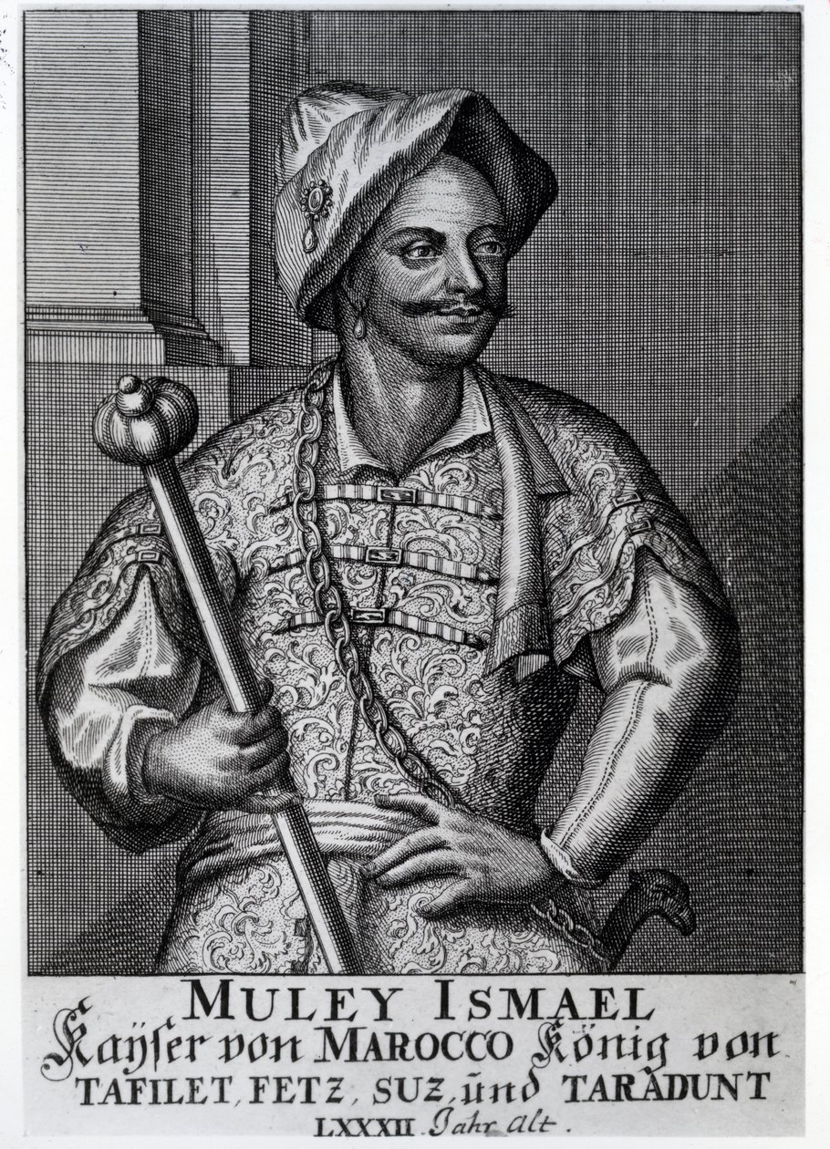 Moulay Ismail Ibn Sharif, 1719 de German School