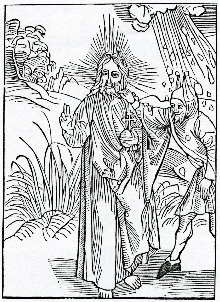 De los tontos que desprecian a Dios, ilustración de la traducción al inglés de Alexander Barclay de 
