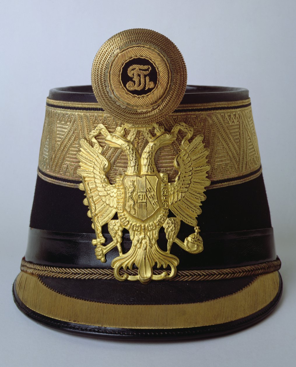 Sombrero de oficial prusiano de German School