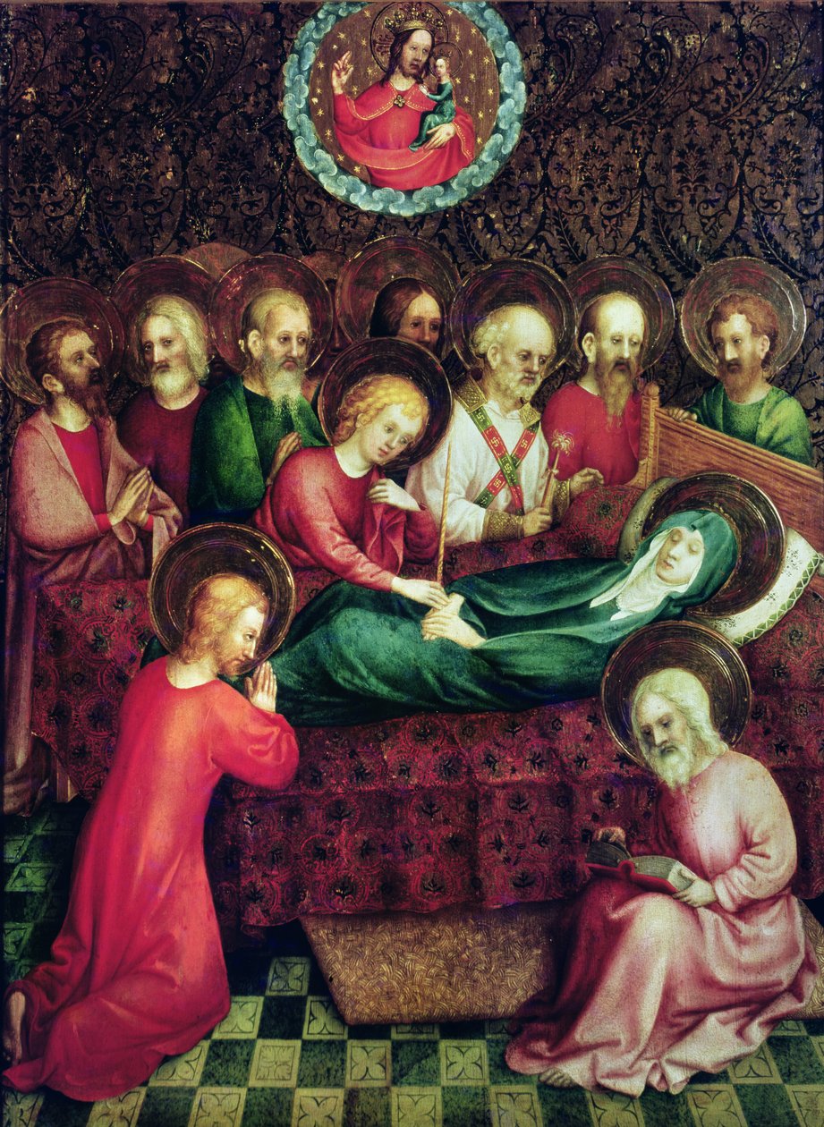 La Muerte de la Virgen, 1450 de German School