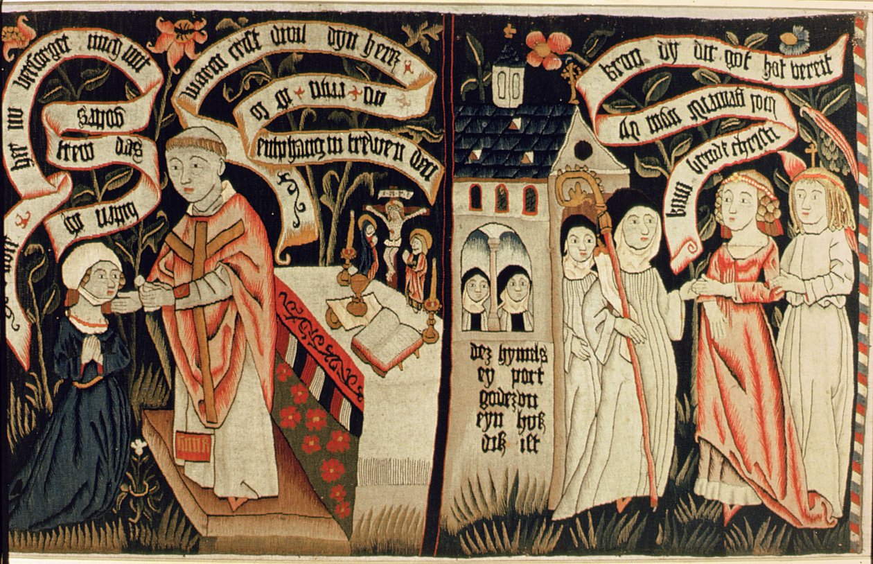 La búsqueda de la verdad, c.1490 de German School