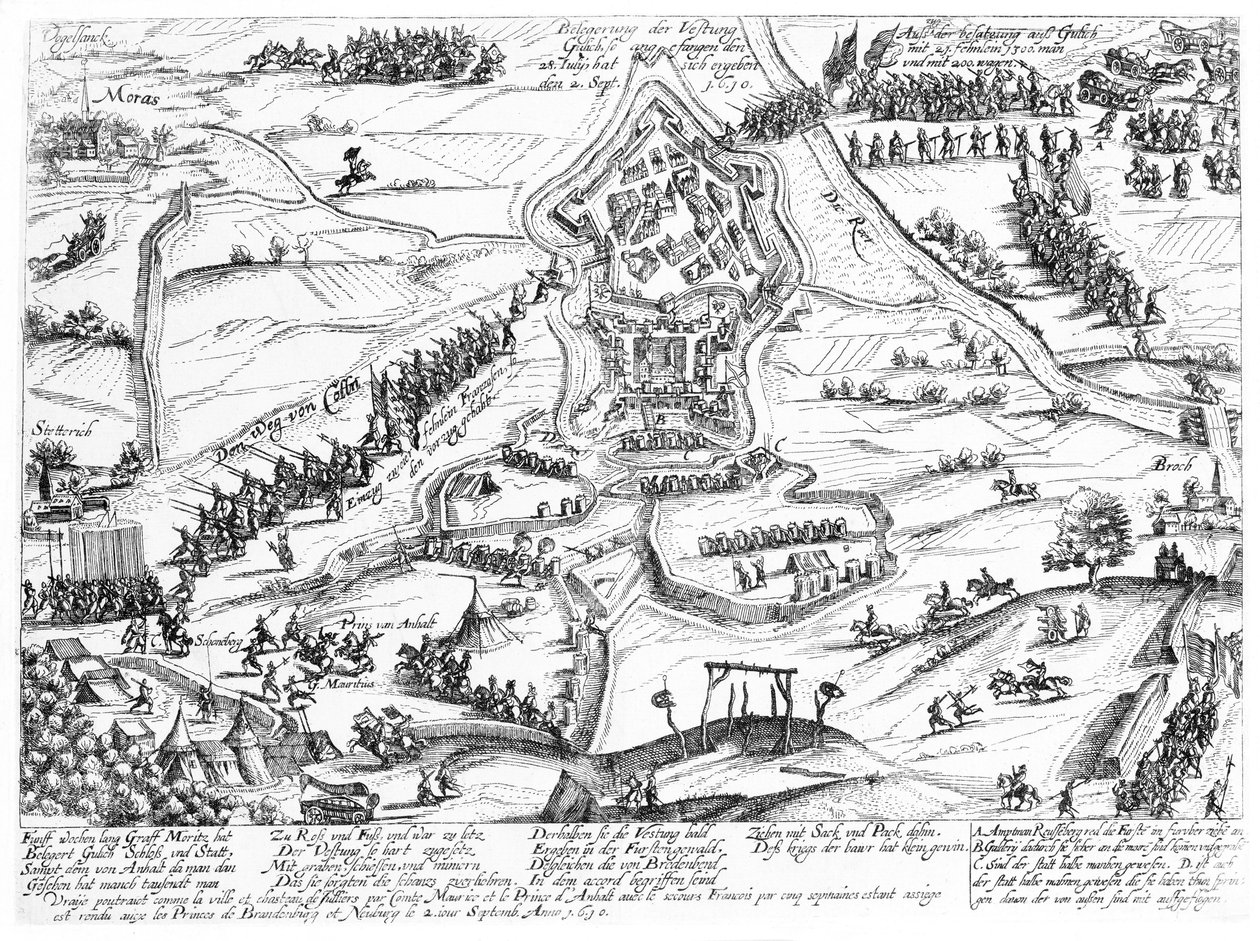 Guerra de la Sucesión de Jülich, 1610 de German School