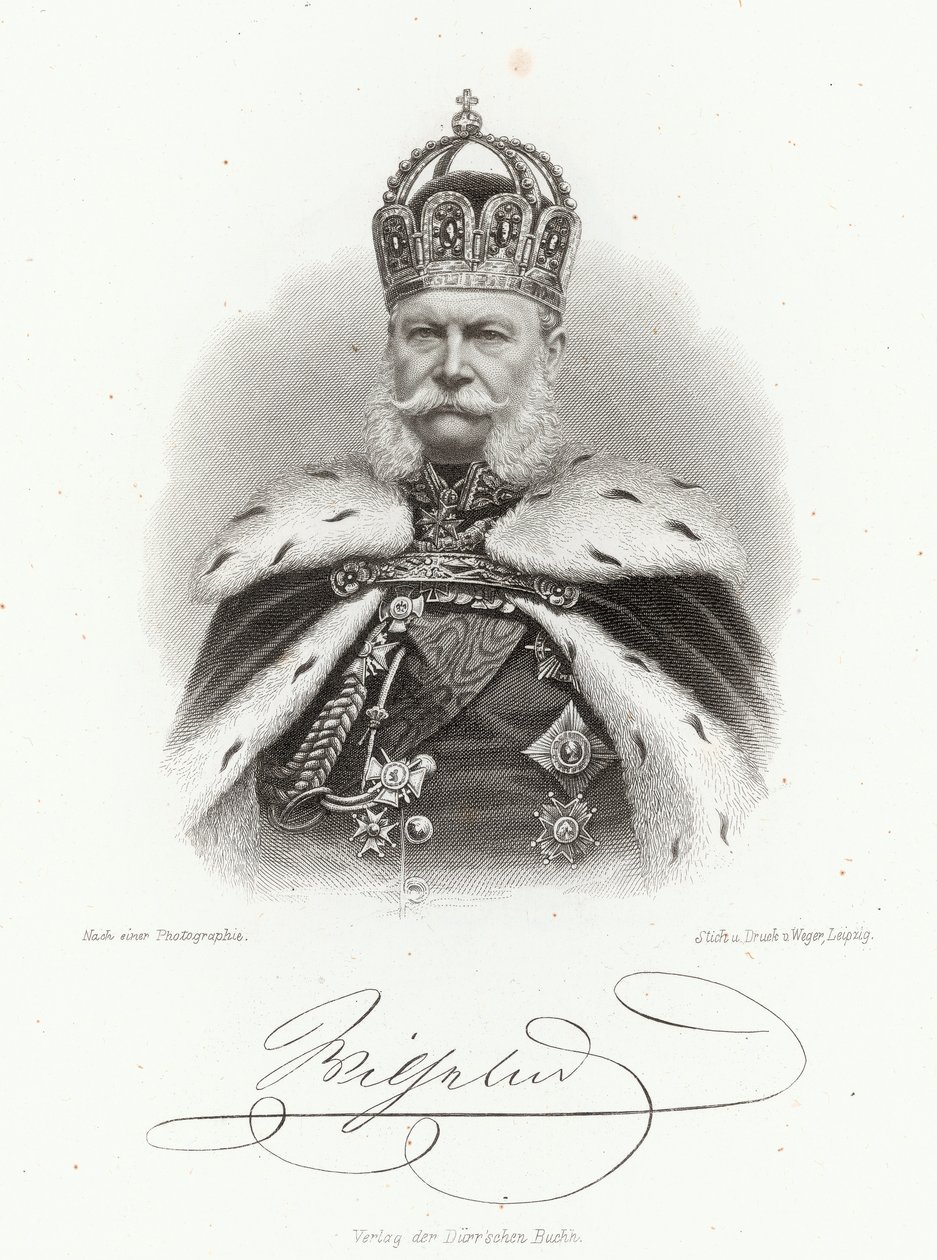Guillermo I, Rey de Prusia (1830-1916) en la 