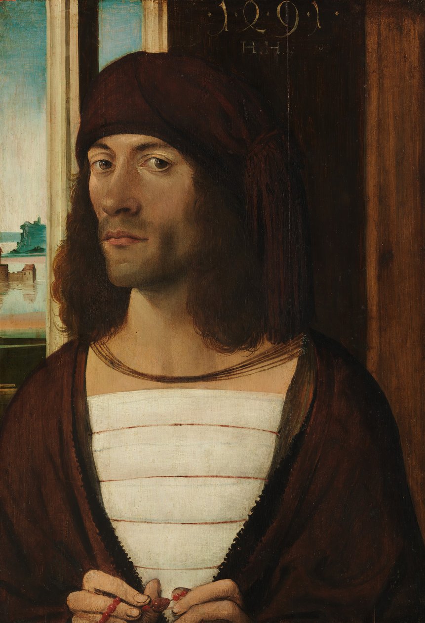 Retrato de un hombre, 1491 de German