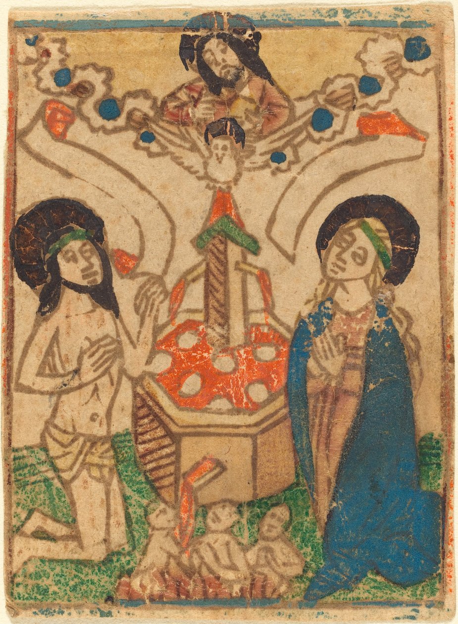 Alegoría de la Eucaristía de German 15th Century