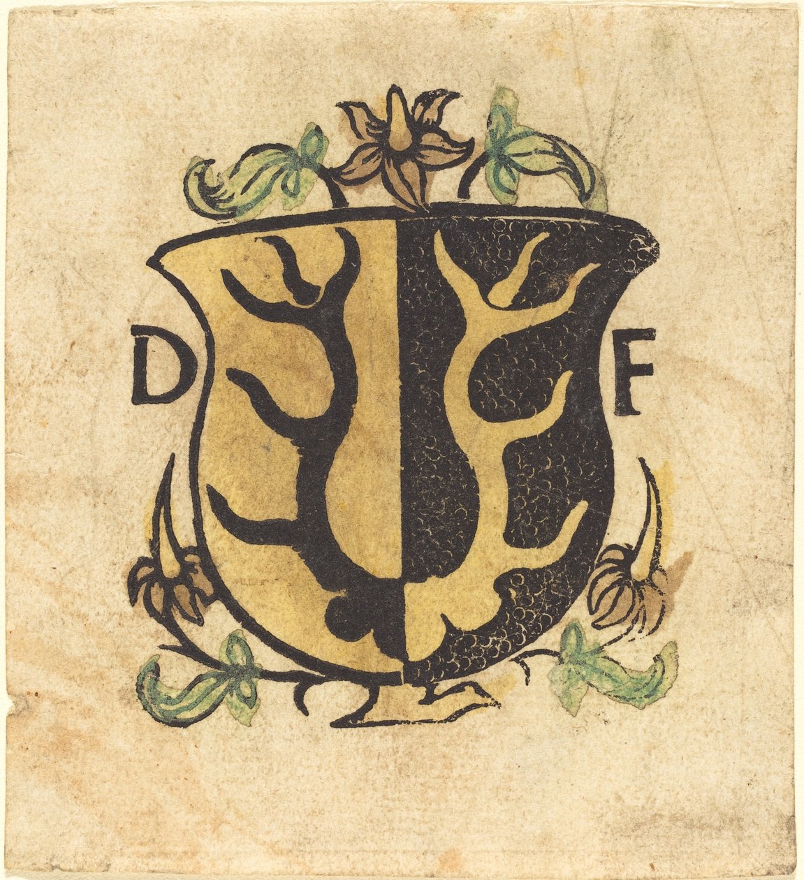 Exlibris de Dominicus Frauenfelder de German 15th Century