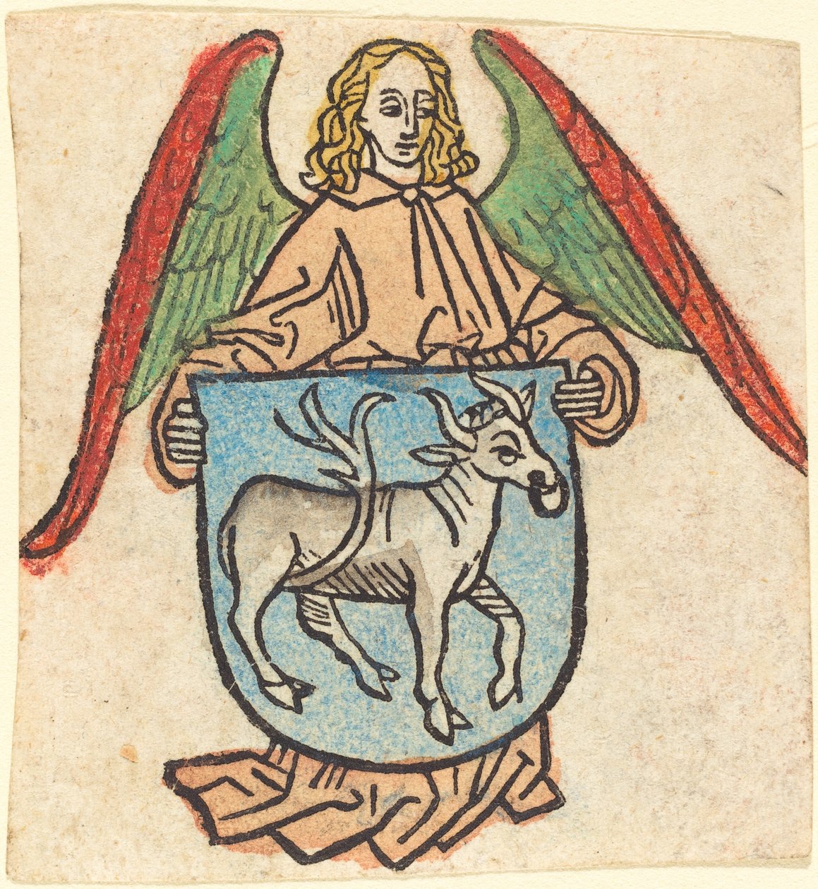Exlibris de Hilprand Brandenburg de Bibrach de German 15th Century
