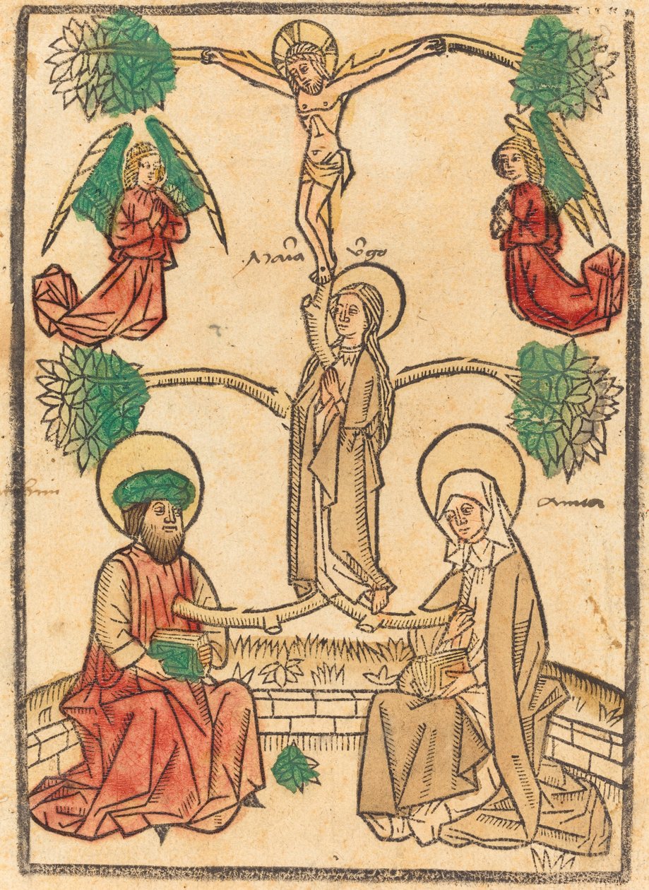 Árbol genealógico de Cristo de German 15th Century