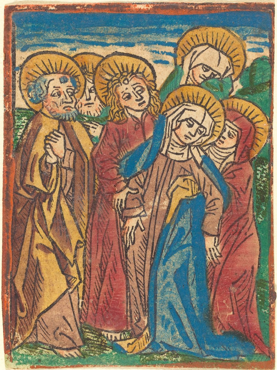 Madonna Vencida de German 15th Century