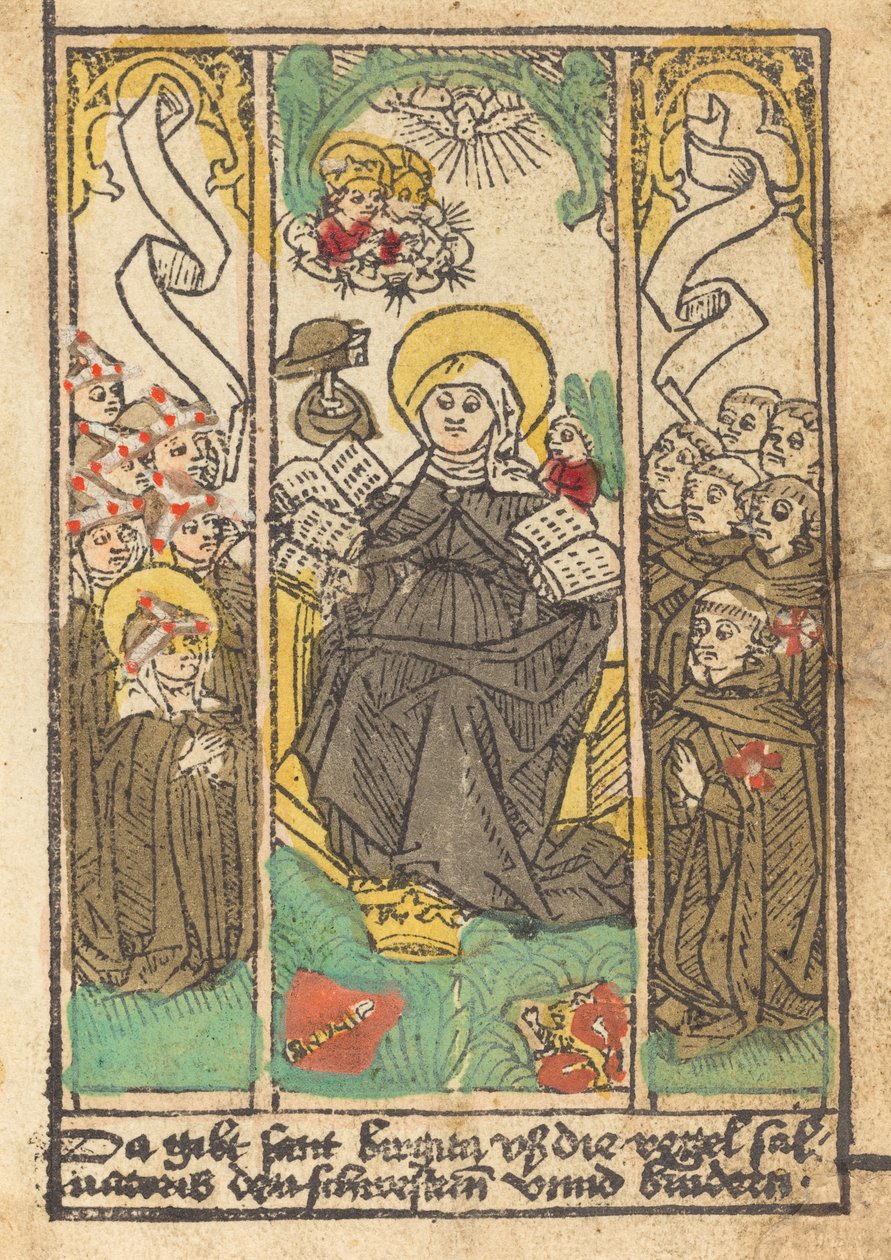 Santa Brígida de German 15th Century