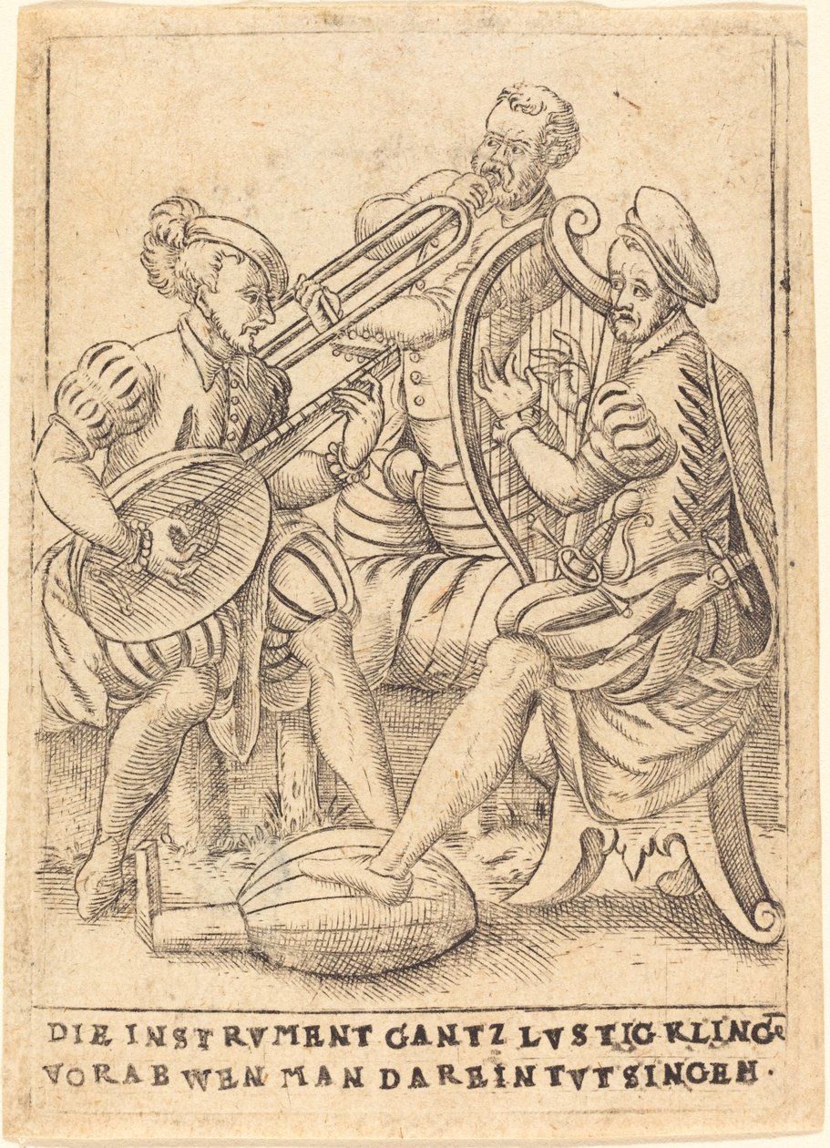 Die Instrvment gantz lvstig Kling vorab wen man darein tvt singen de German 16th Century