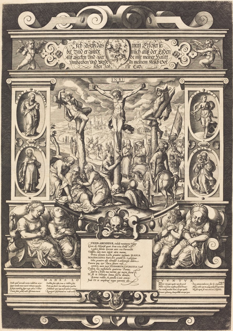 Monumento Funerario a las Hijas de Feuerabend de German 16th Century