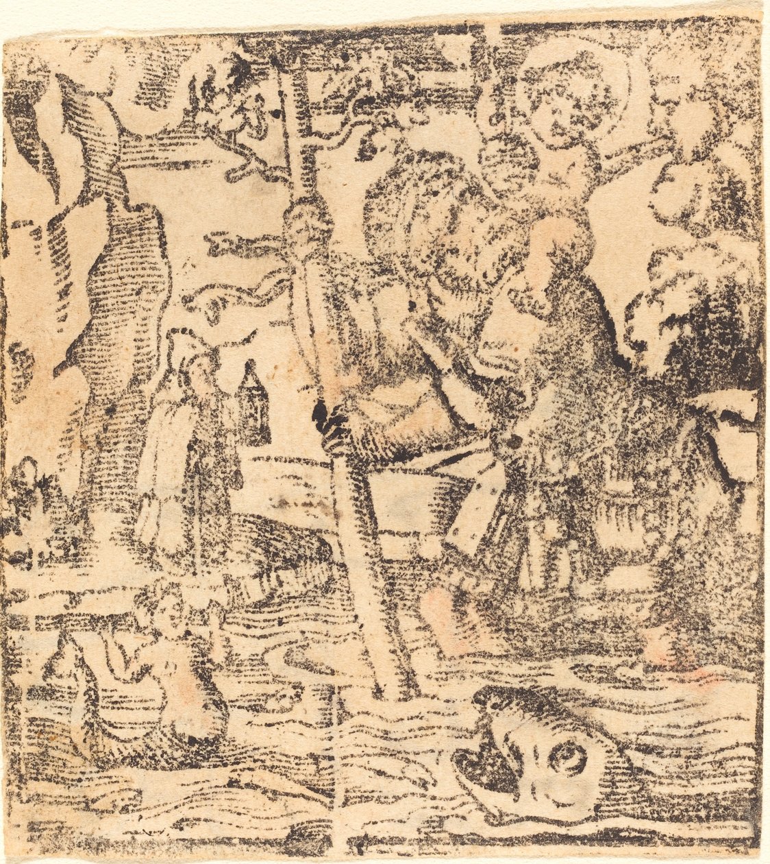 San Cristóbal de German 16th or 19th Century