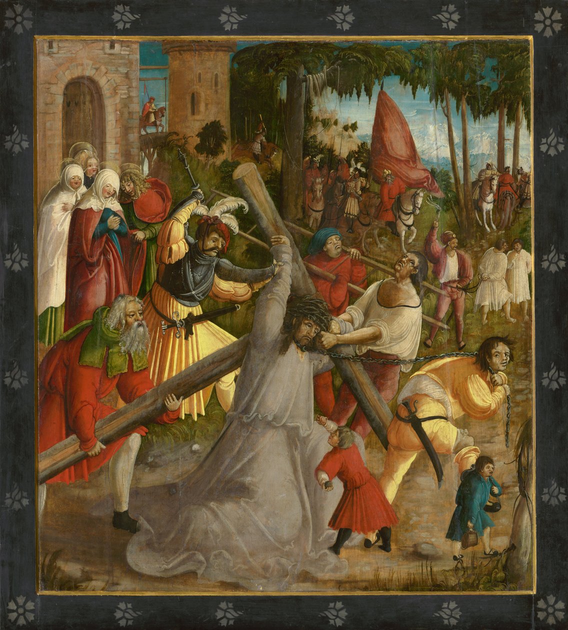 Cristo llevando la cruz, ca 1515 de German Master