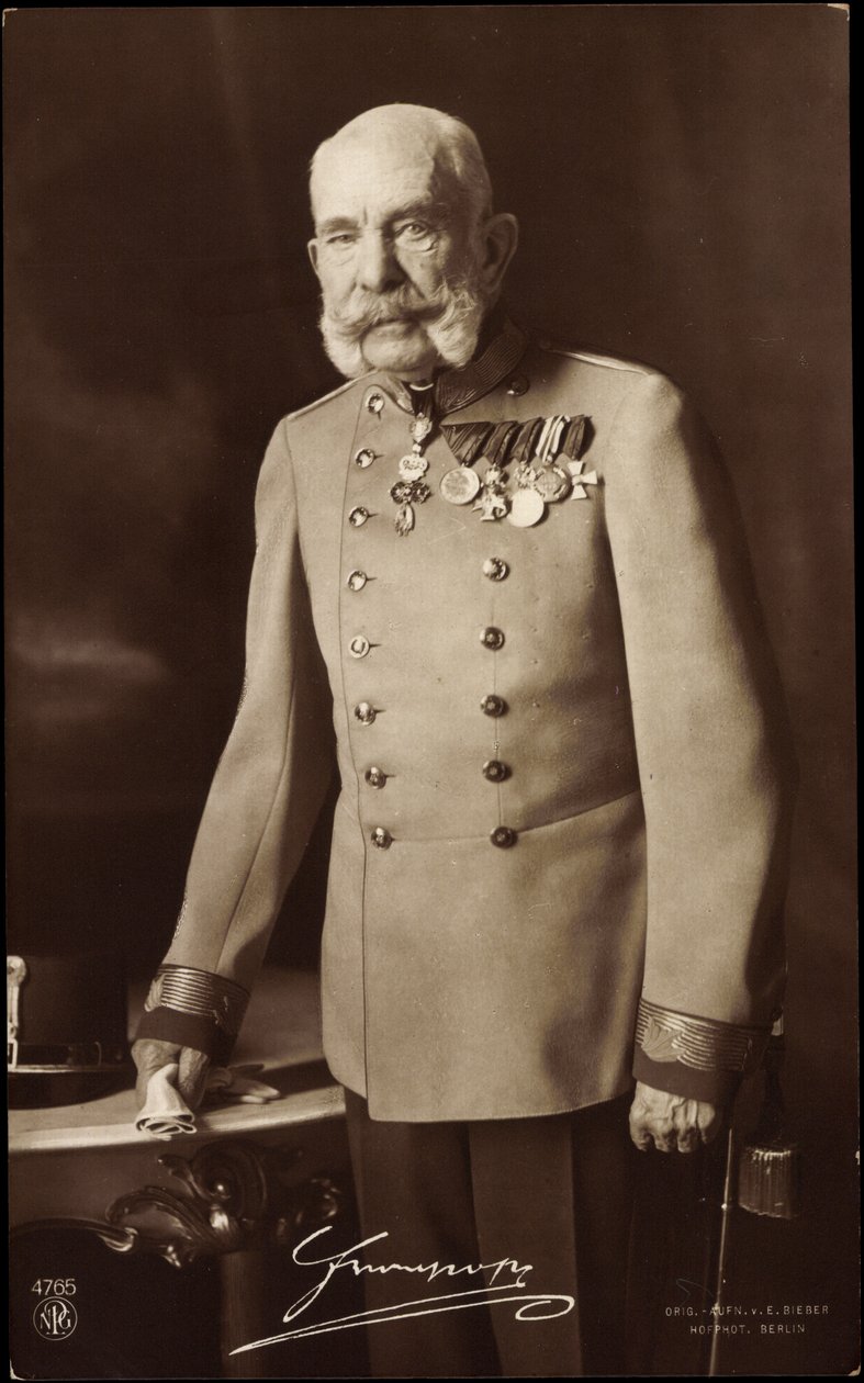 Emperador Francisco José I, Austria, NPG 4765 de German Photographer