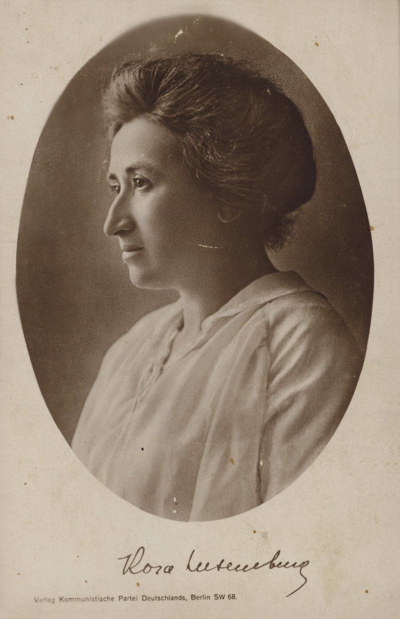 Rosa Luxemburg (foto b/n) de German Photographer
