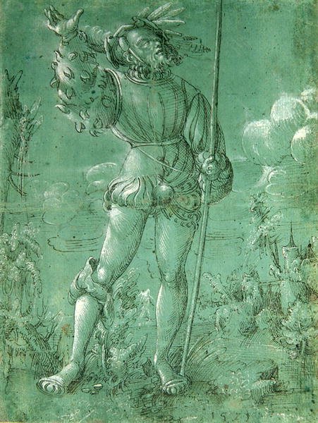 Un Landsknecht de German School