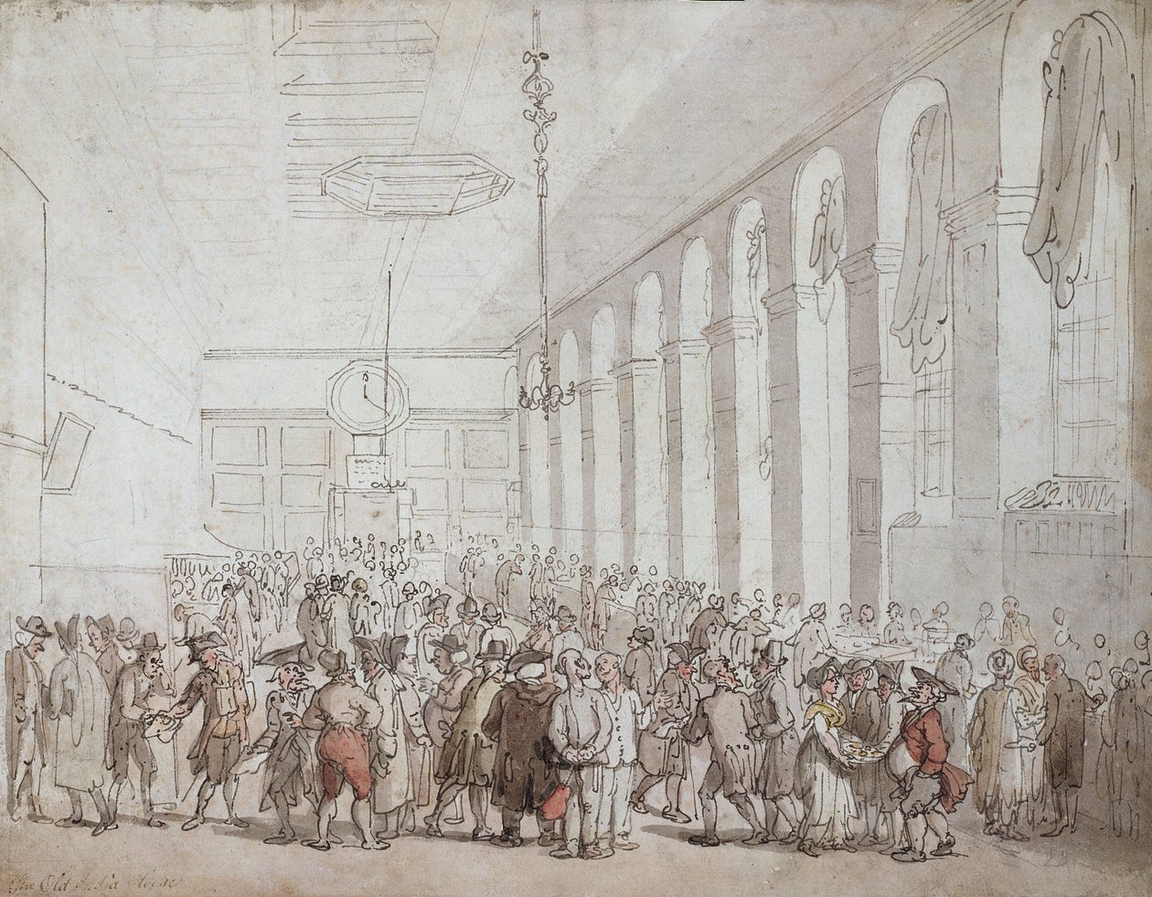 Una danza en la plaza principal de la ciudad, de Costumbres y Prácticas de Juegos y Canciones de la Antigua Nuremberg, reeditado en 1831 de German School