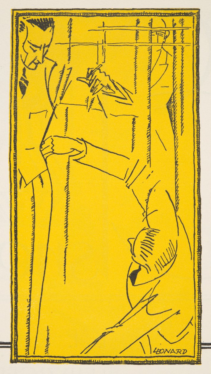 Anuncio de "Stawropulos  Moldauer", de Styl, pub.1922 (impresión en pochoir) de German School