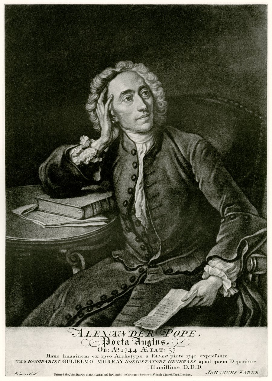 Alexander Pope de German School