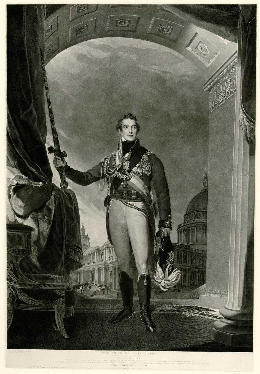 Arthur Wellesley Herzog von Wellington, 1884-90 de German School