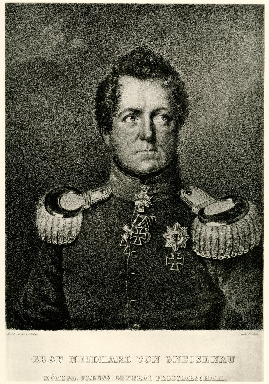 August Graf Neidhard von Gneisenau de German School