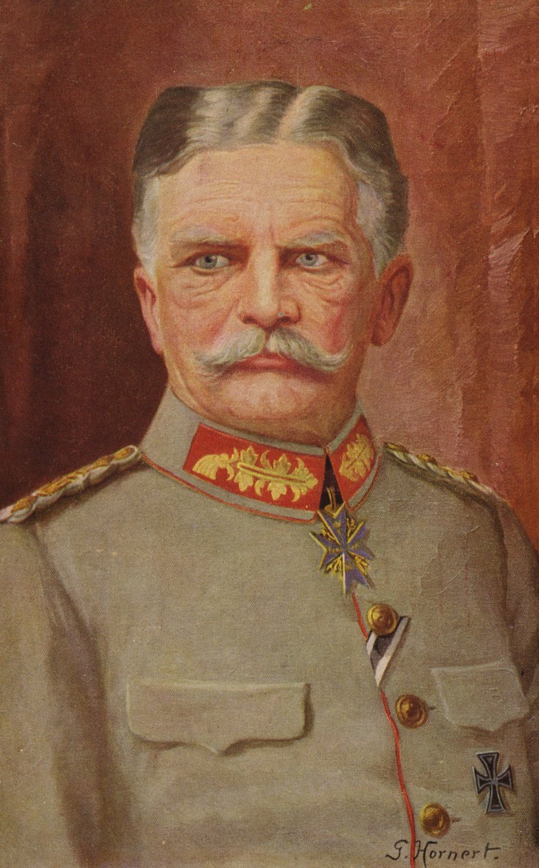 August von Mackensen, soldado alemán y mariscal de campo durante la Primera Guerra Mundial de German School