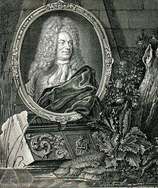 Barthold Heinrich Brockes (1680-1747) grabado por Wolffgang de German School