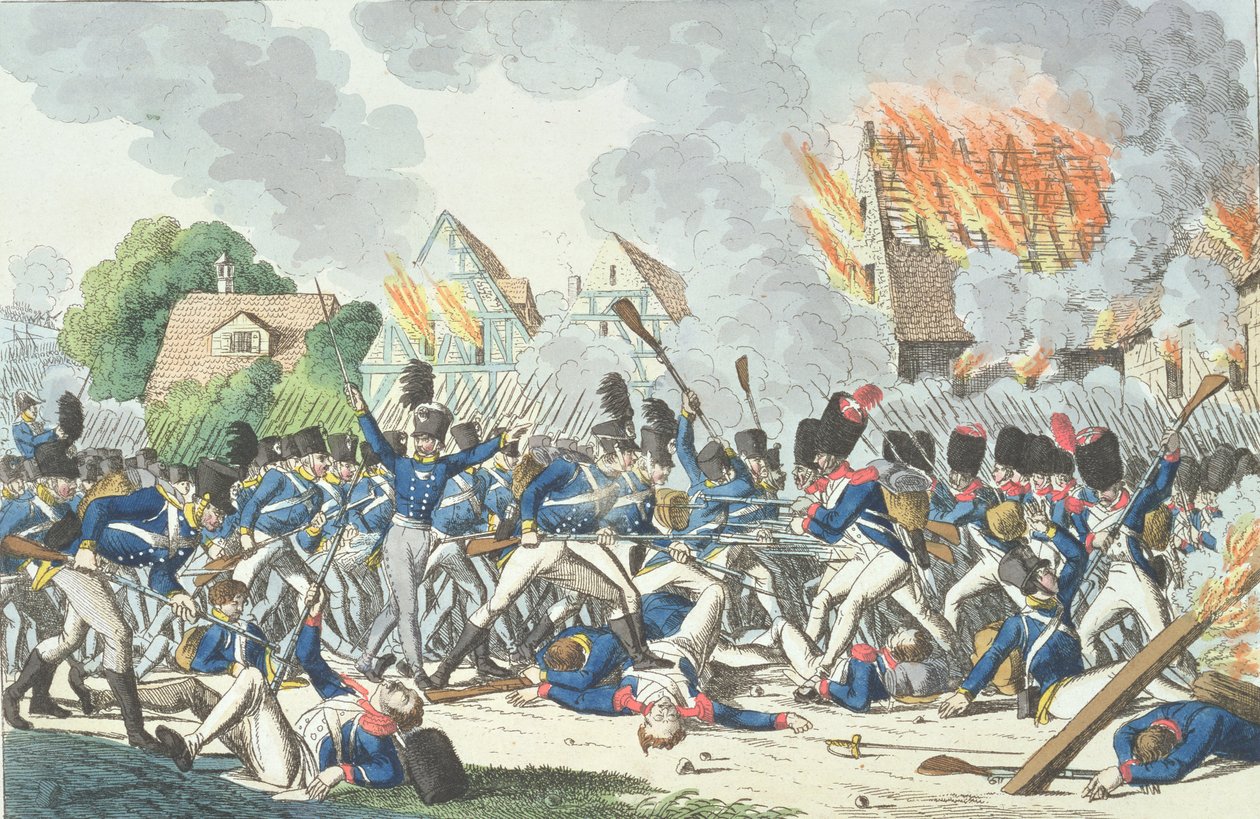 Batalla de Ligny, 16 de junio de 1815 de German School