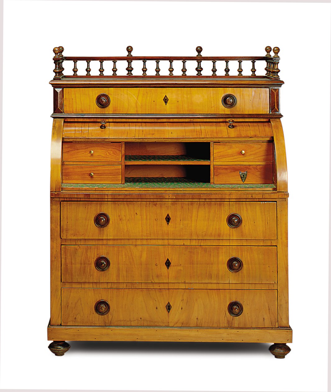 Secretaire-Comoda Biedermeier, segundo cuarto del siglo XIX de German School