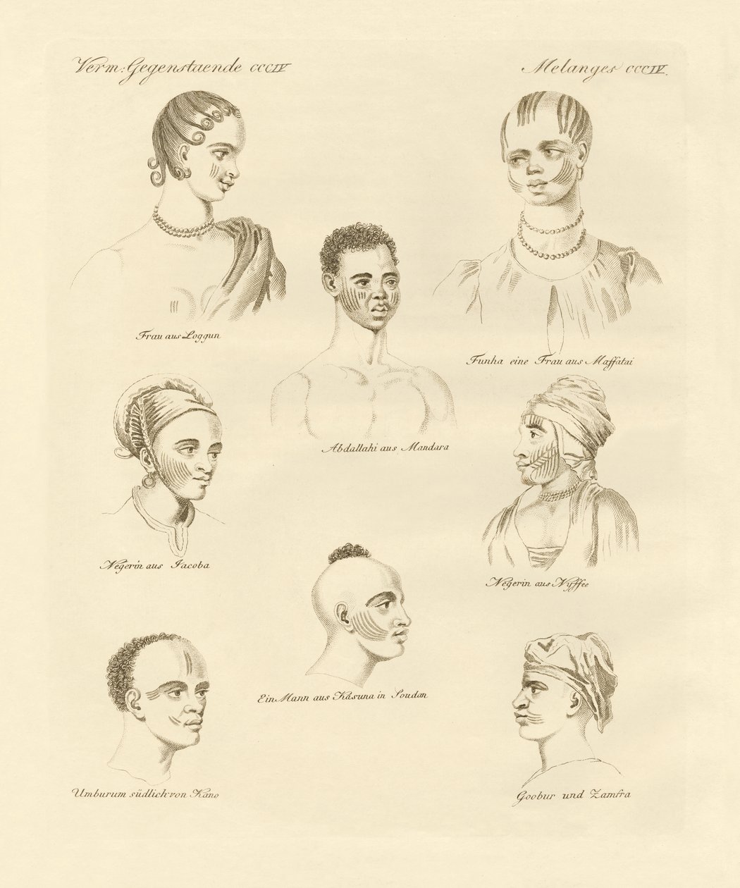 Tribu de negros en el centro de África de German School