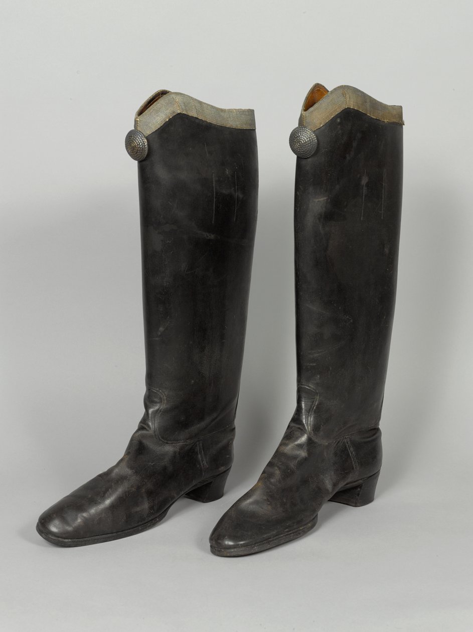 Botas, 3er Húsares von Zieten, usadas por SAR El Duque de Connaught, antes de 1914 de German School