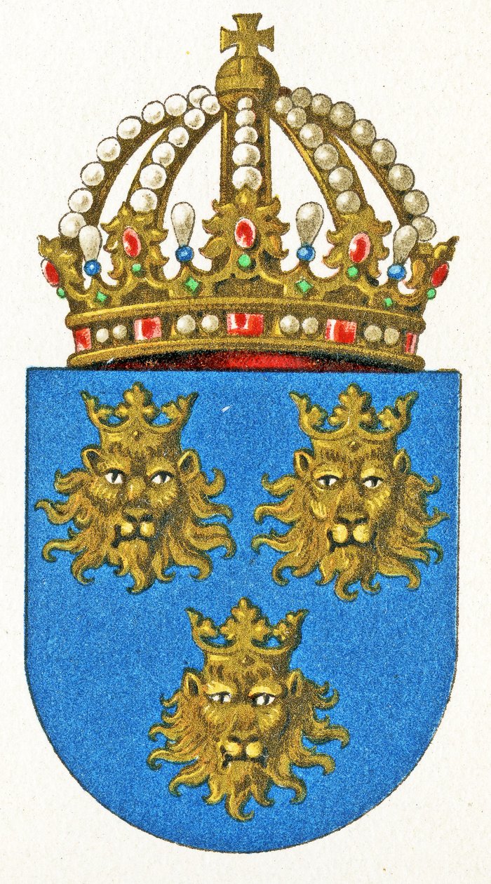 Escudo de armas de Dalmacia, c.1898 de German School