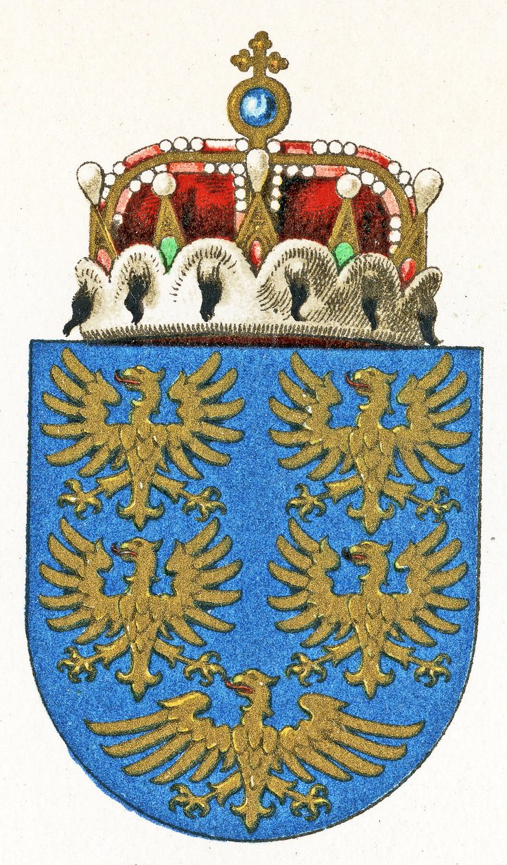 Escudo de armas de Baja Austria, c.1898 de German School