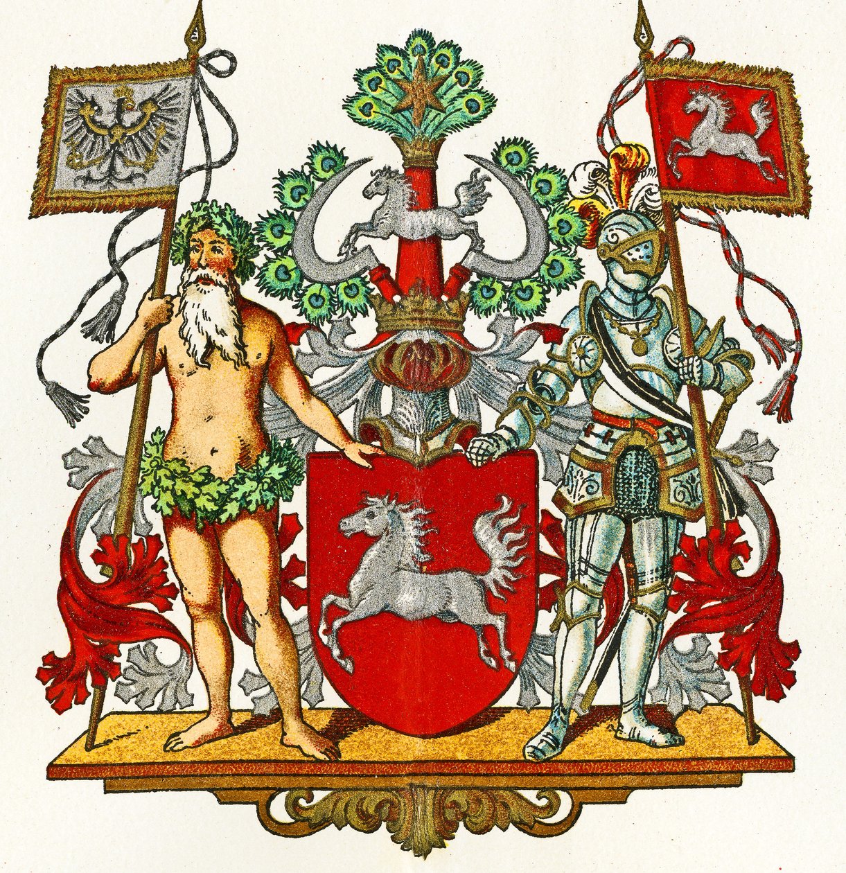 Escudo de armas de Hannover, c.1898 de German School