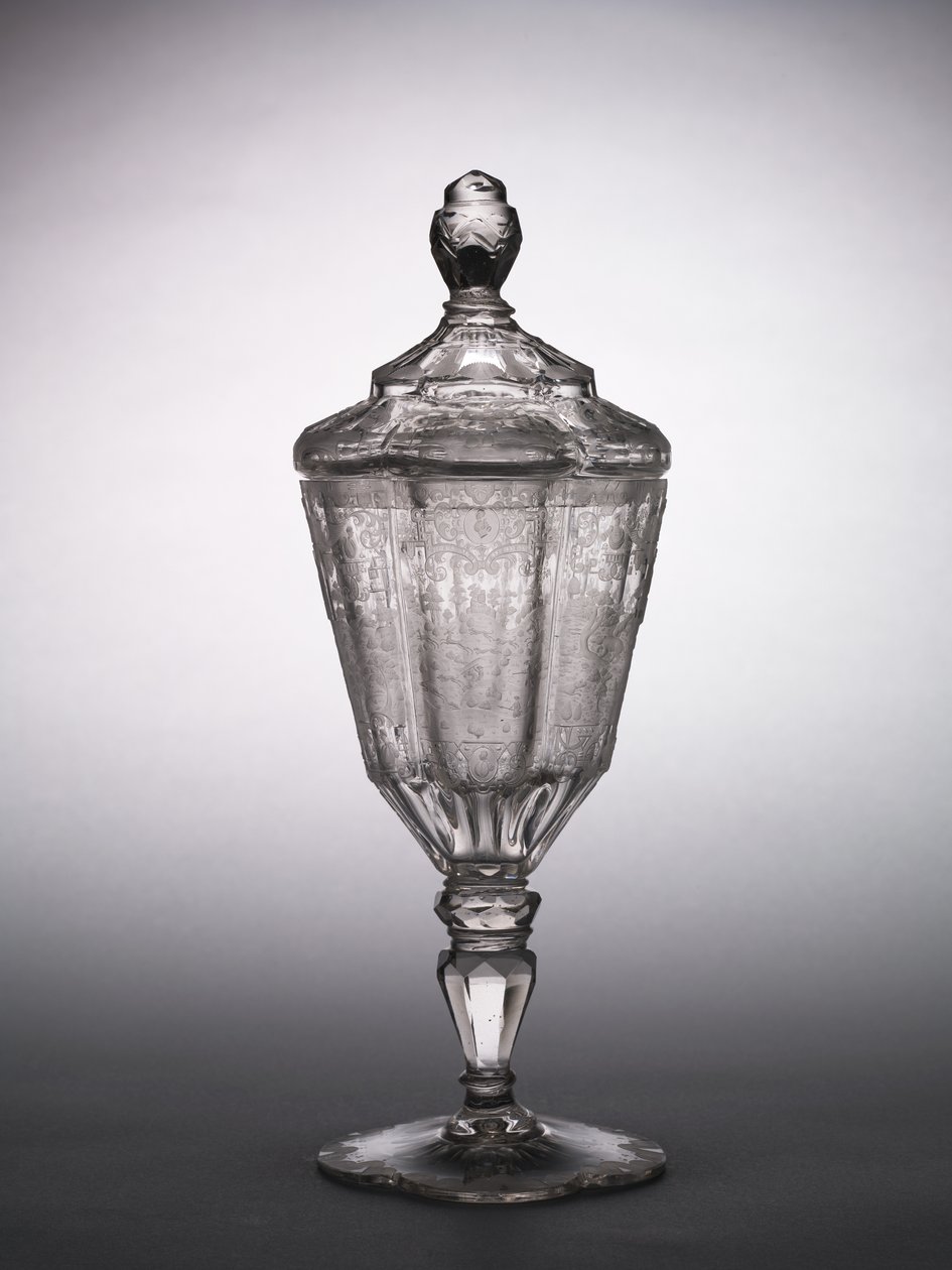 Copa cubierta, Silesia, c.1725 de German School
