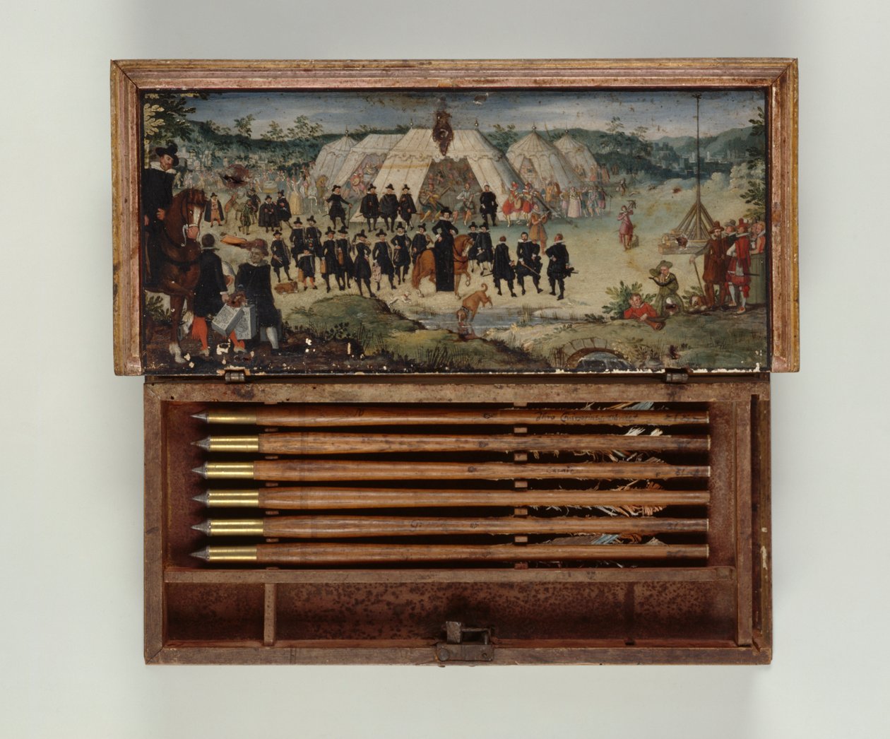 Caja de pernos de ballesta perteneciente al Príncipe Otto von Hesse, 1615 de German School