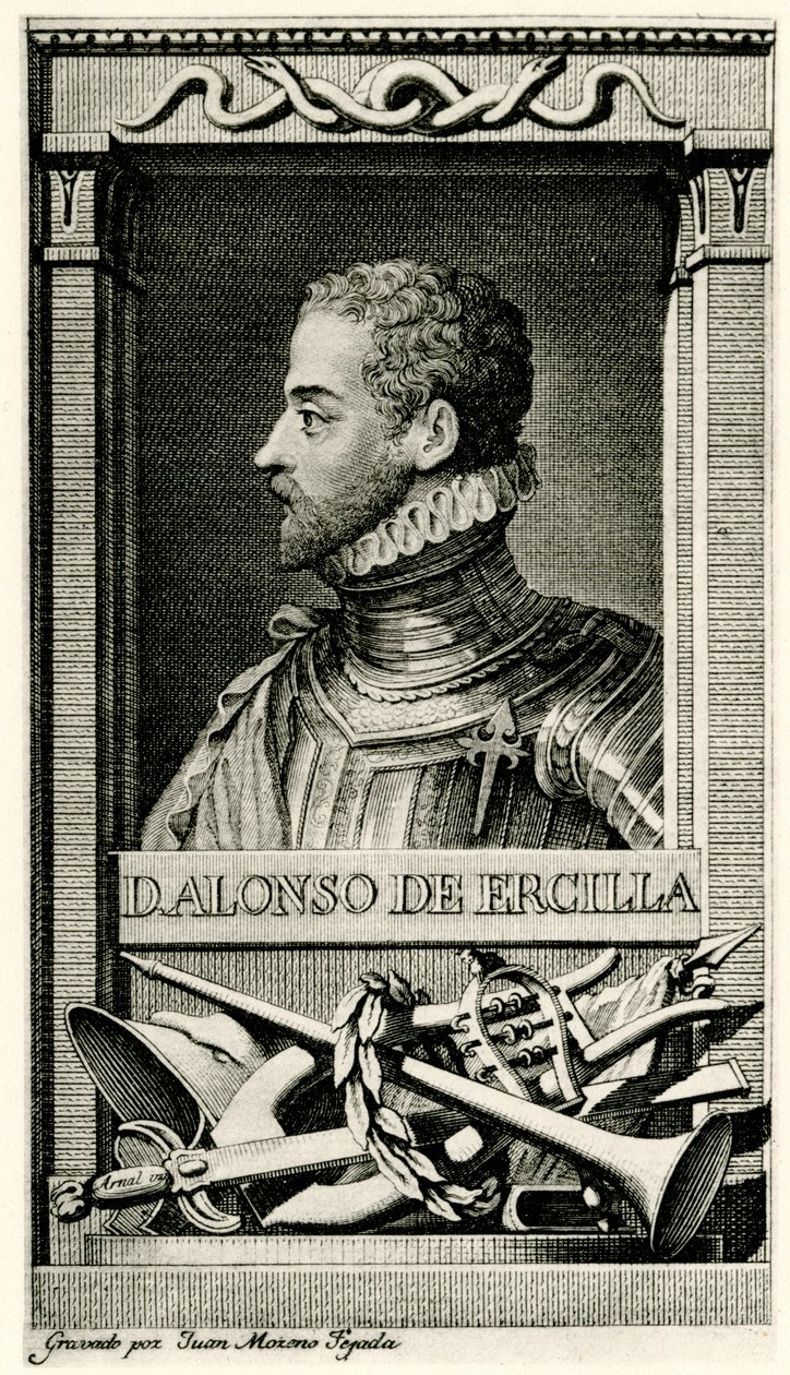 Don Alonso de Ercilla y Zúñiga de German School