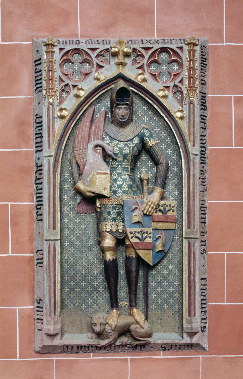 Efigie de Rudolph von Sachsenhausen de German School