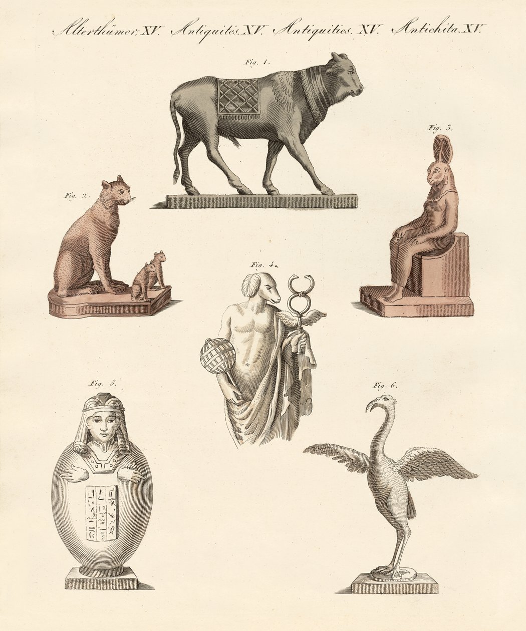 Divinidades egipcias de German School