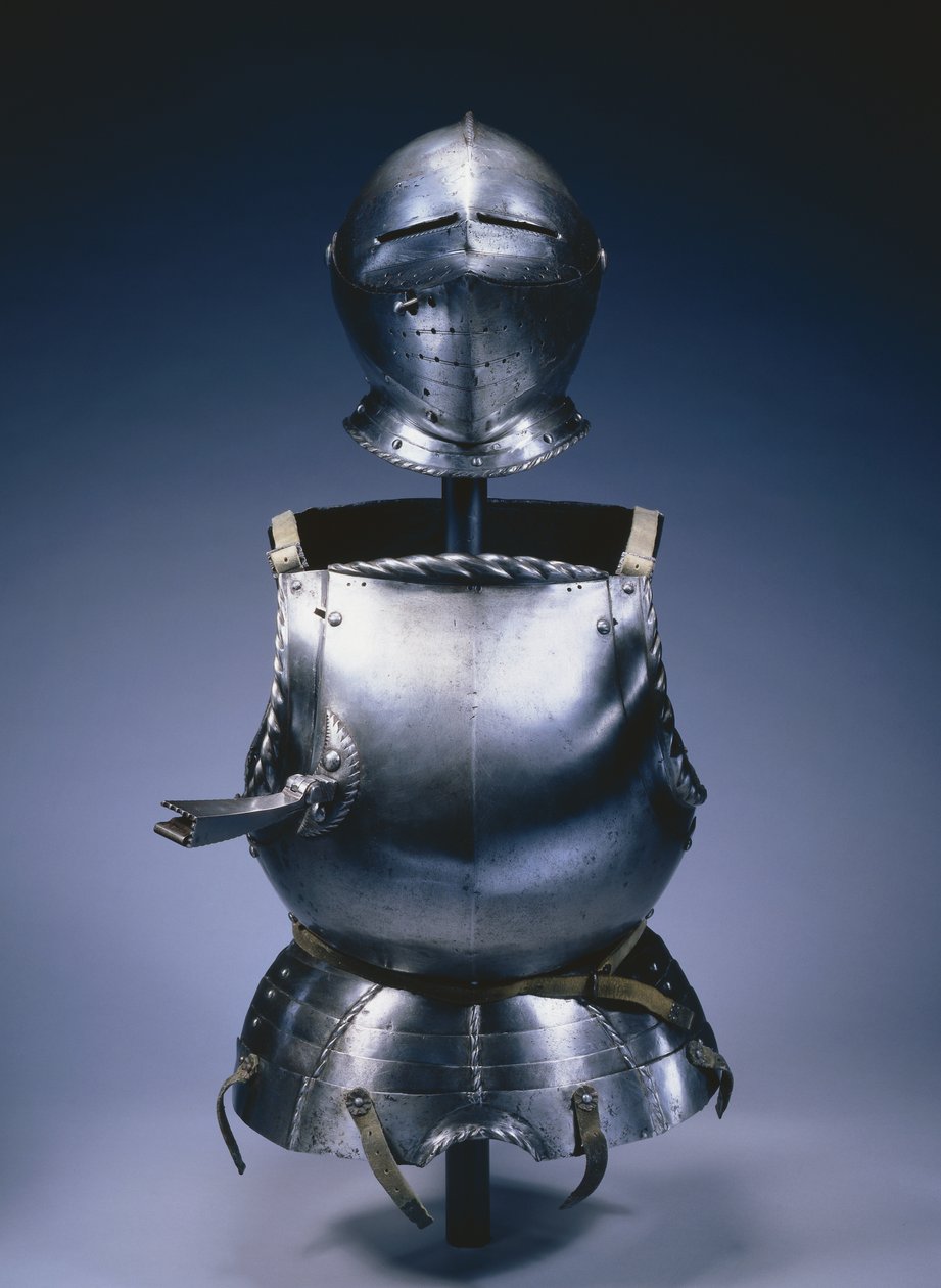 Elementos de una armadura parcial, c.1510-1530 de German School